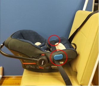スムーヴトラベルシステムインファントカーシートを車に取り付けたいが