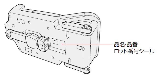 チャイルドシートの製品名、品番、ロットNo. はどこを見ればわかりますか？